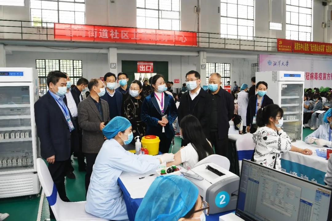 73718人次！方舱接种助推湘潭拿下这个全省第一