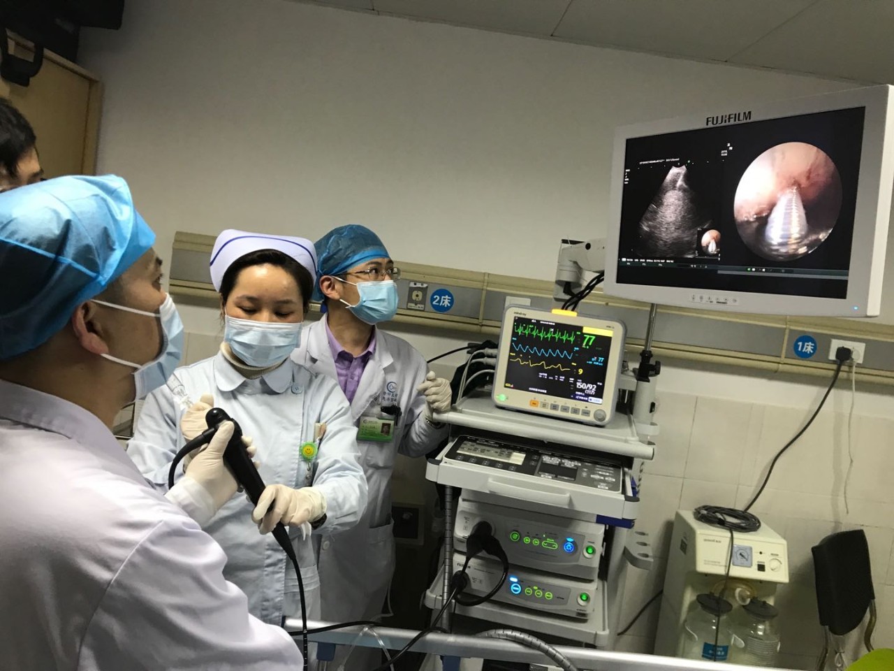 引入全市首套超声支气管镜设备——市中心医院实现我市肺外周病变诊断技术新突破