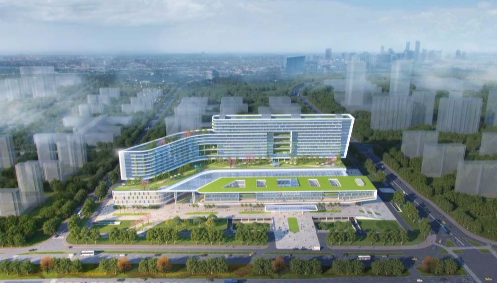 Outlook of Xiangtan Jiuhua Central Hospital